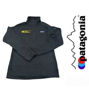 Patagonia Better Sweater Pullover Sweatshirt 1/4 Zip Logo Medium